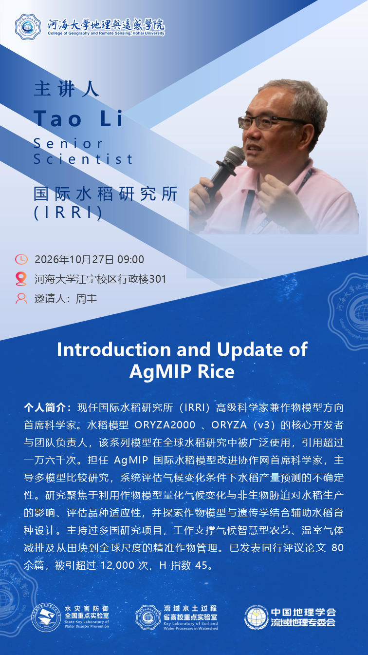 Introduction and Update of AgMIP Rice